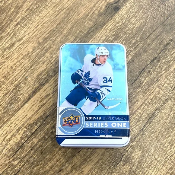 2017-18 Upper Deck Series 1 Hockey Tin Box - Picture 2 of 3
